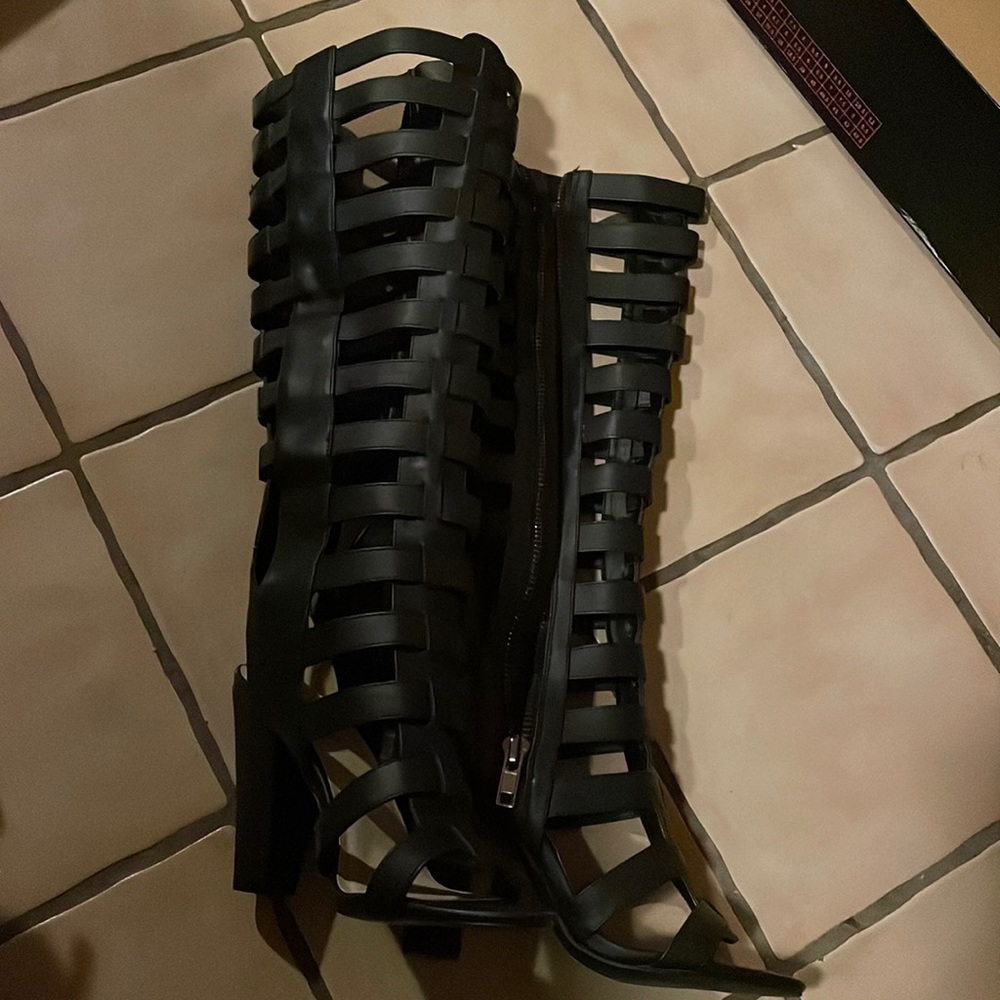 Caged heels